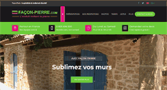 Desktop Screenshot of facon-pierre.com